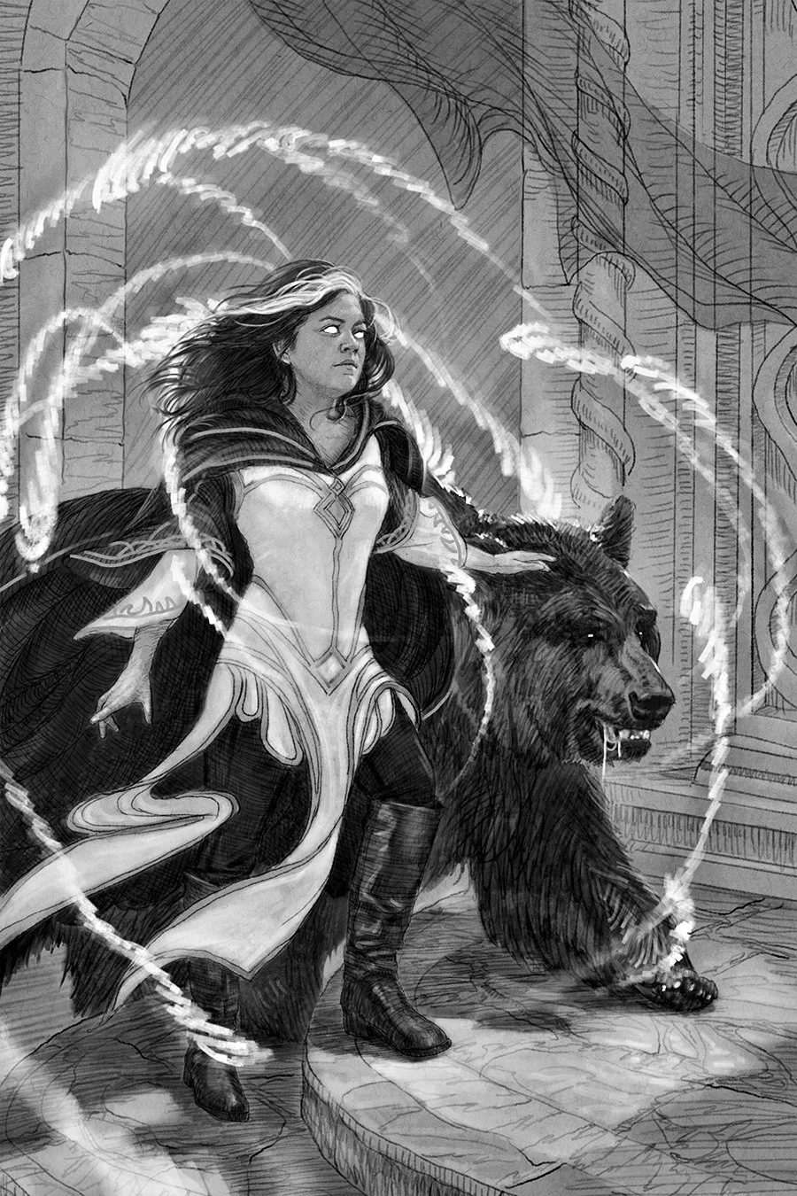 Queen of Sorcery Limited Edition Portfolio — Allen Morris Illustration